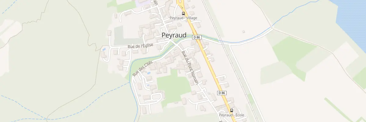 Plan du 5078 Les Replats à Peyraud