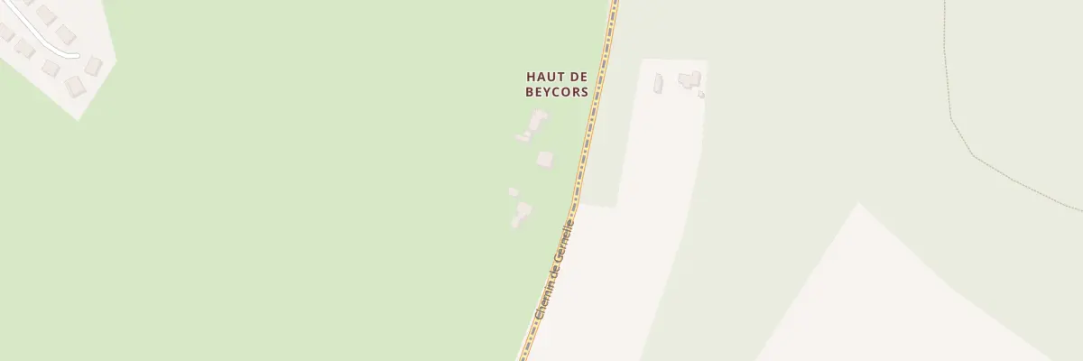 Plan du 3 Haut de Beycors à Saint-Laurent