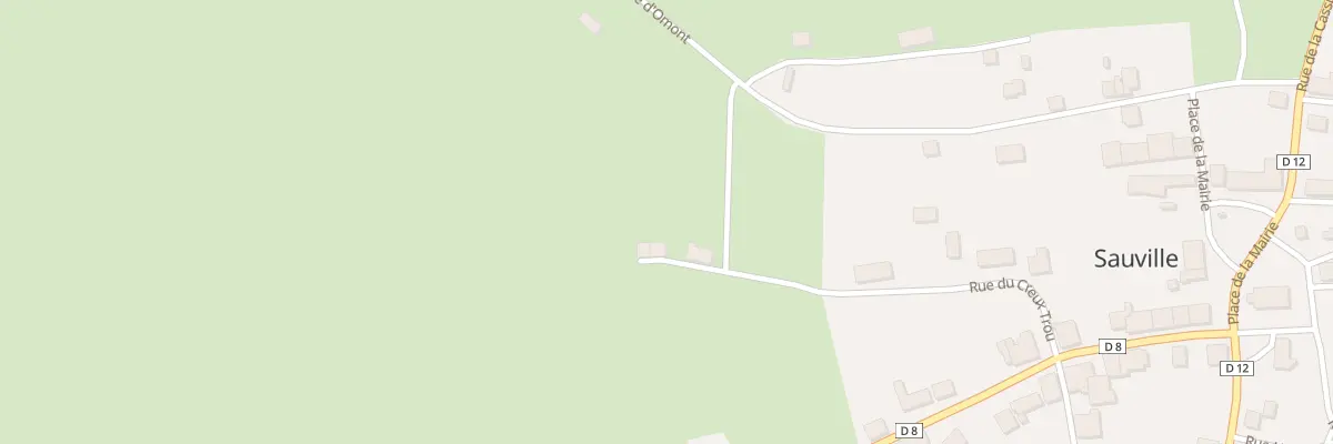Plan du 16 Rue du Creux Trou à Sauville