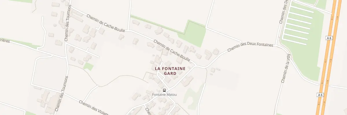 Plan du 364 Che de la Cache Boulie à Charnay-lès-Mâcon
