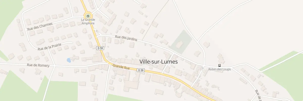 Plan du 14 Rue des Jardins à Ville-sur-Lumes