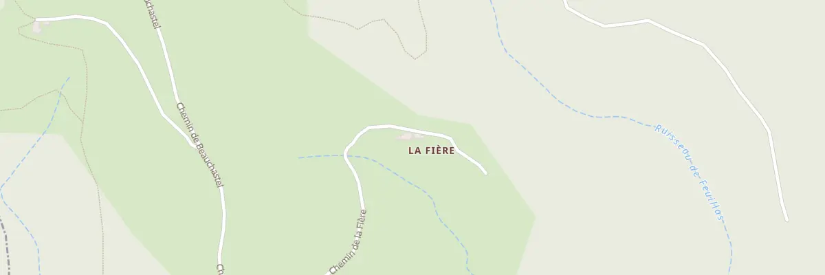 Plan du 5059 La Fiere à Gilhac-et-Bruzac