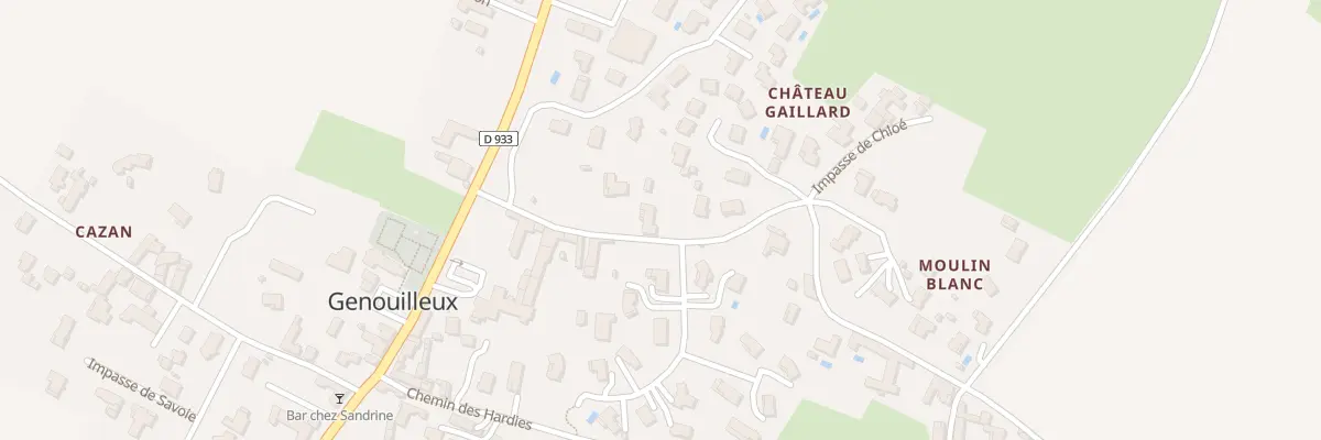 Plan du 119 Mte des Fontaines à Genouilleux