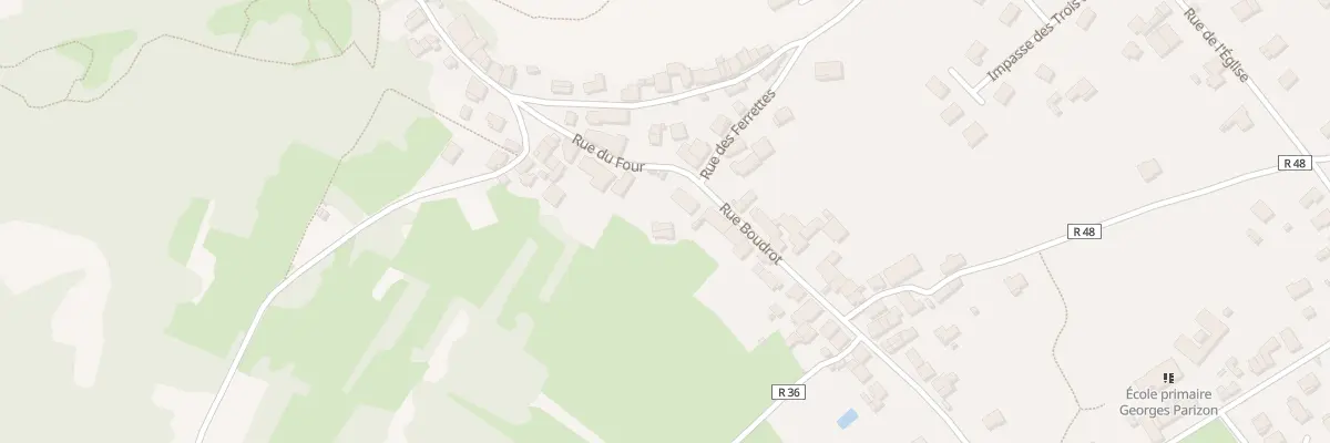 Plan du 35 Rue Boudrot à Mâlain
