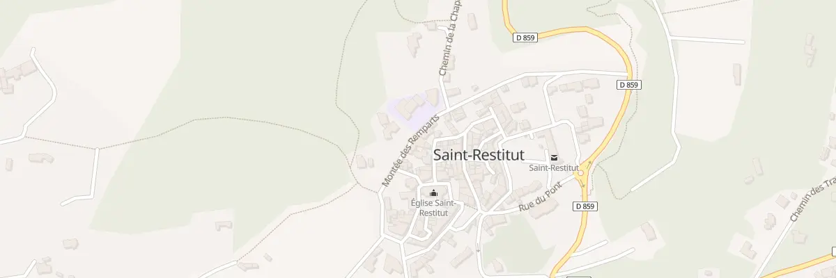 Plan du 5067 Le Village à Saint-Restitut