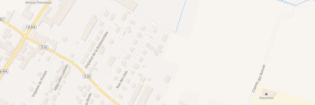 Plan du 24 Rue des Lilas à Meursault