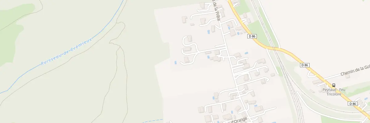 Plan du 5143 Marset à Peyraud
