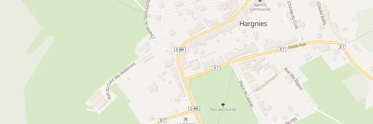 Plan du 39 Rue des Wallerons à Hargnies