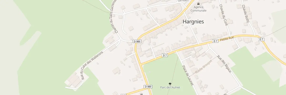 Plan du 37 Rue des Wallerons à Hargnies