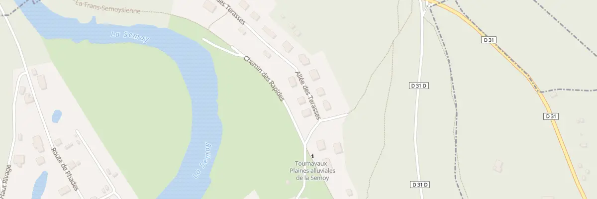 Plan du 8 Che des Rapides à Tournavaux