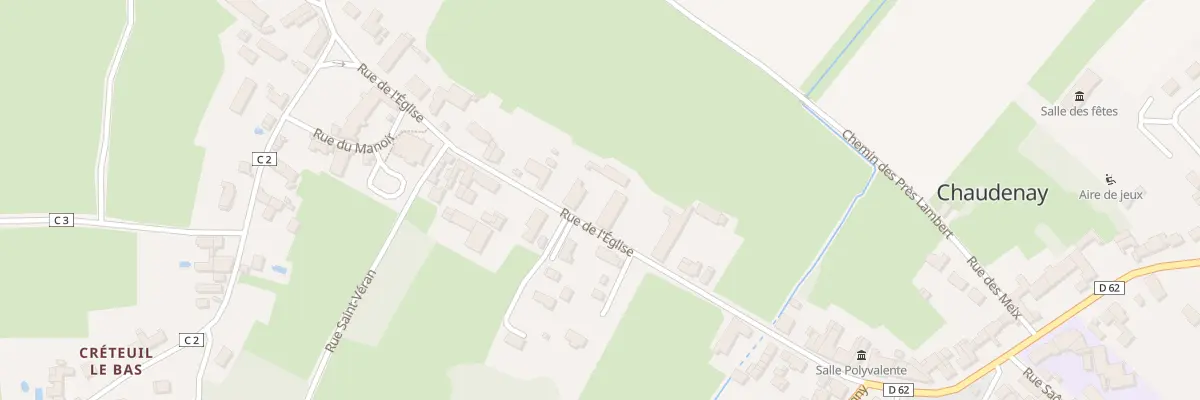 Plan du 30 Rue de l’Eglise à Chaudenay