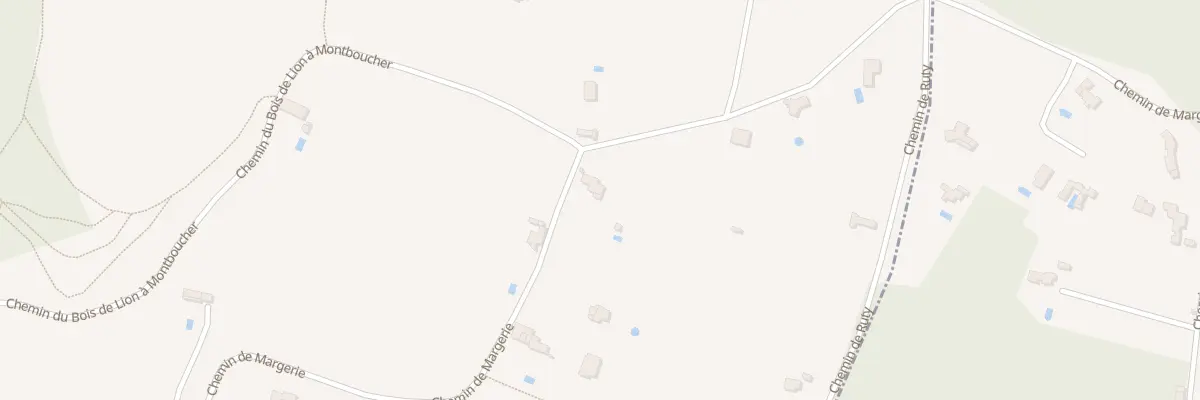 Plan du 9008 Che de Margerie à Montélimar