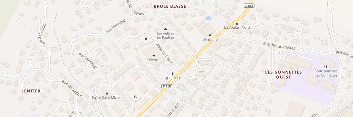 Plan du 2 All du Cedre à La Voulte-sur-Rhône