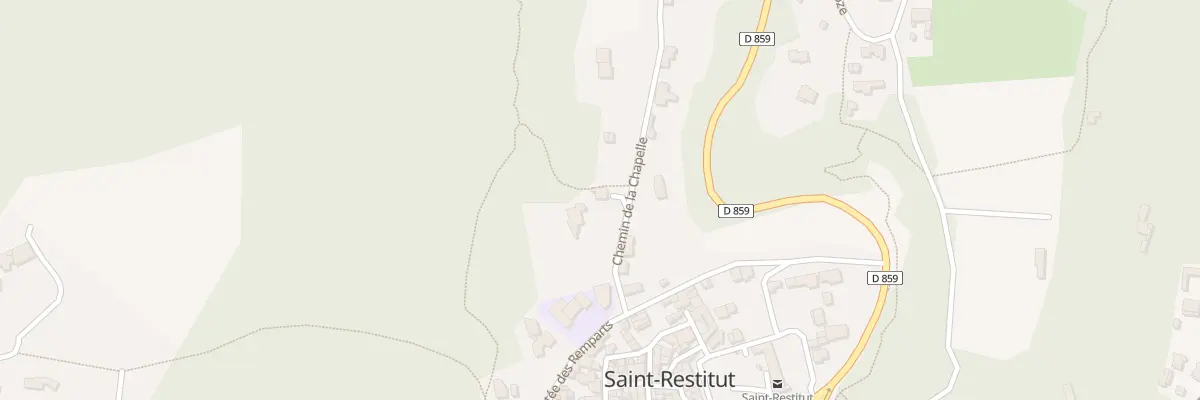 Plan du 5247 Les Conches à Saint-Restitut
