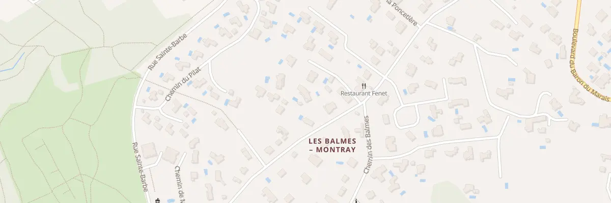Plan du 138B Che de Montray à Sainte-Foy-lès-Lyon