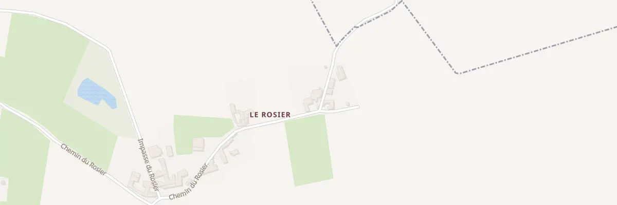 Plan du 5065 Le Rosier à Lurcy