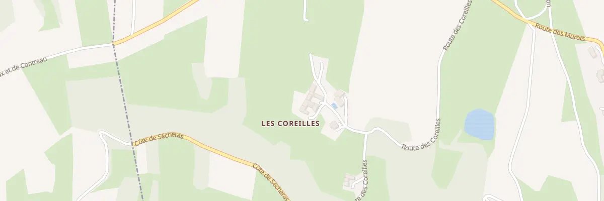 Plan du 5126 Les Coreilles à Arras-sur-Rhône