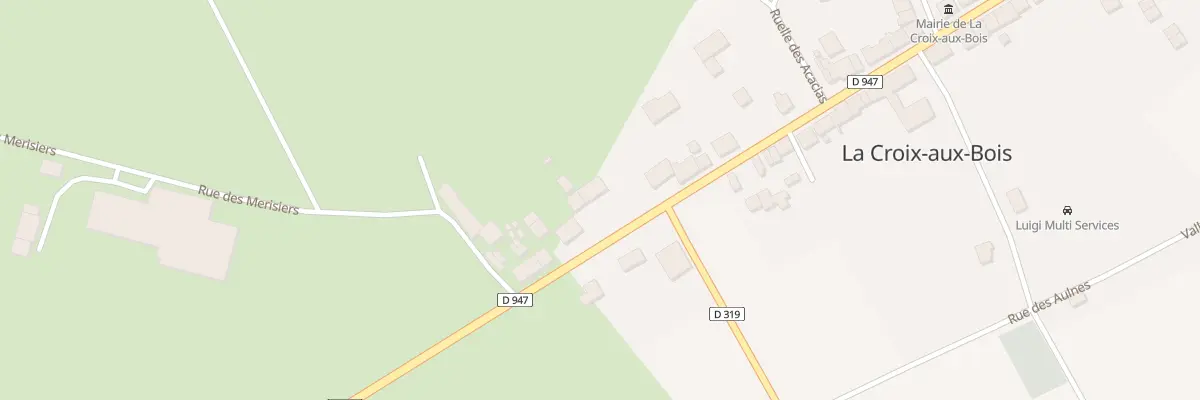 Plan du 9 Rue de la Foret à La Croix-aux-Bois