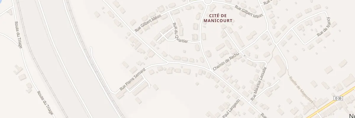 Plan du 20 Rue Henri Barbusse à Nouvion-sur-Meuse