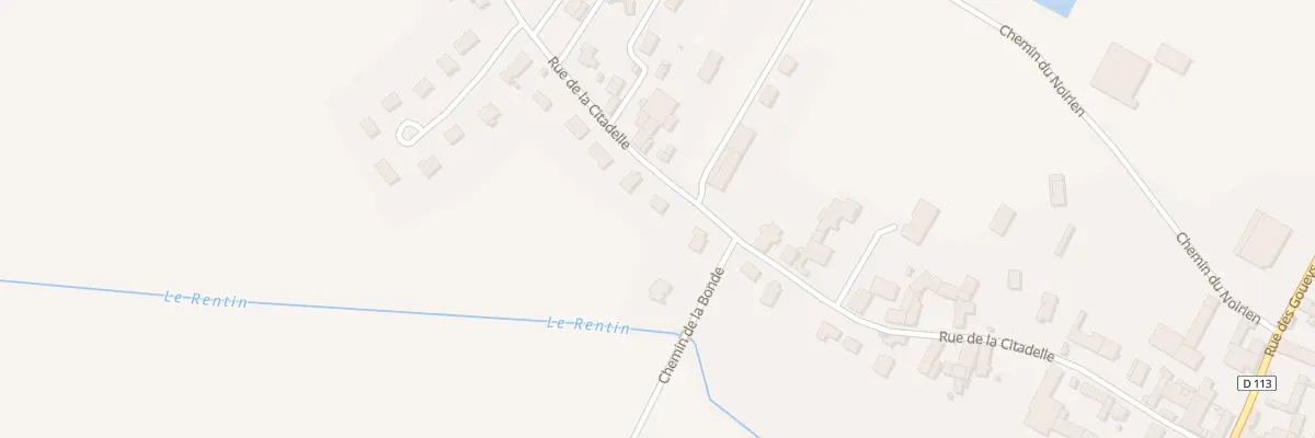 Plan du 39 Rue de la Citadelle à Corcelles-les-Arts