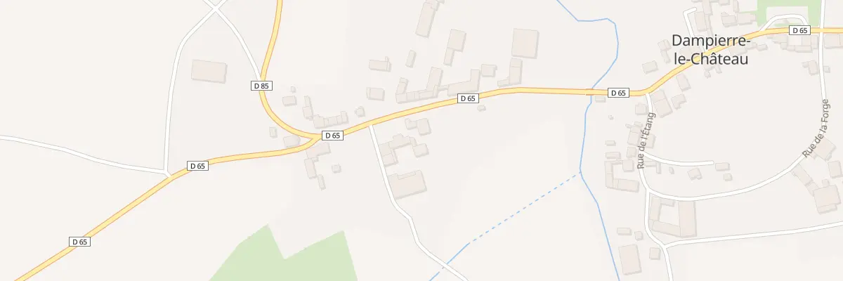Plan du 2 Rue de Sommerecourt à Dampierre-le-Château