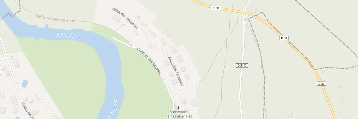Plan du 6 All des Terrasses à Tournavaux
