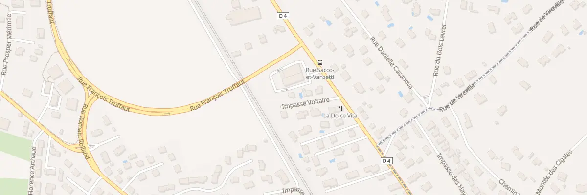 Plan du 1 Imp Voltaire à Saint-Maurice-l’Exil