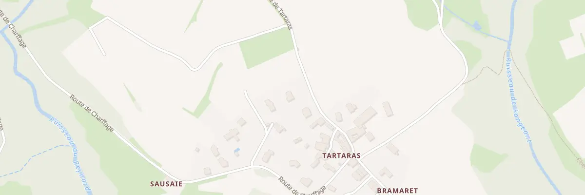 Plan du 5815 Tartaras à Ampuis