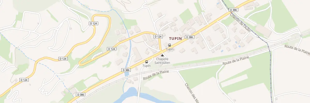 Plan du 2 Ancienne Route de Semons à Tupin-et-Semons