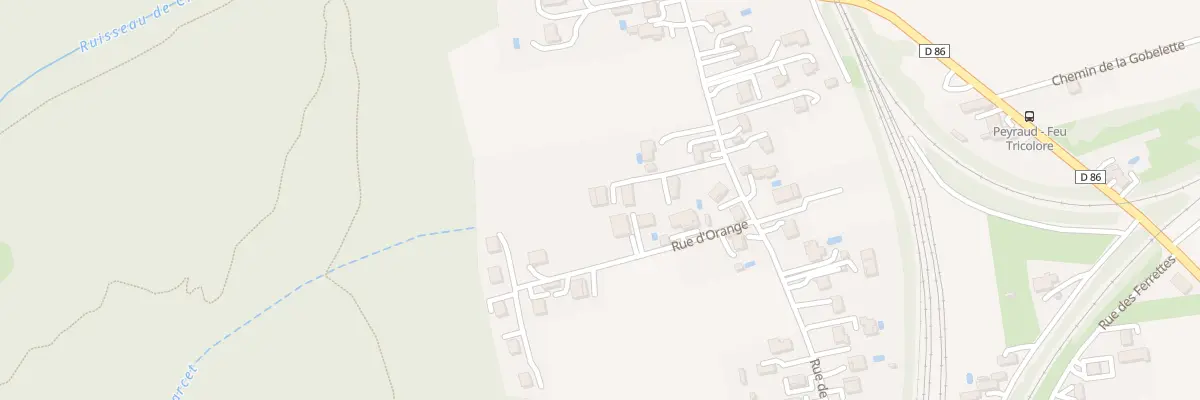 Plan du 5226 Marset à Peyraud