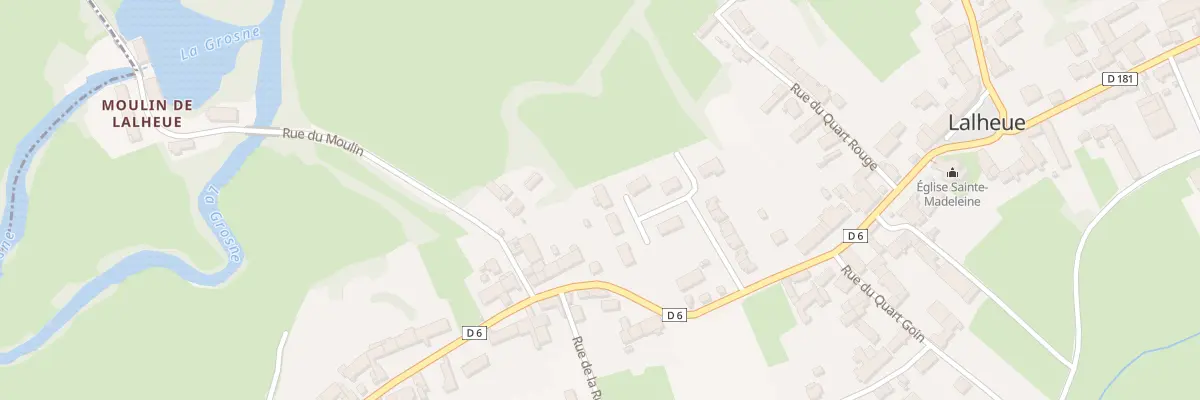 Plan du 11 Rue du Champ Poillier à Lalheue