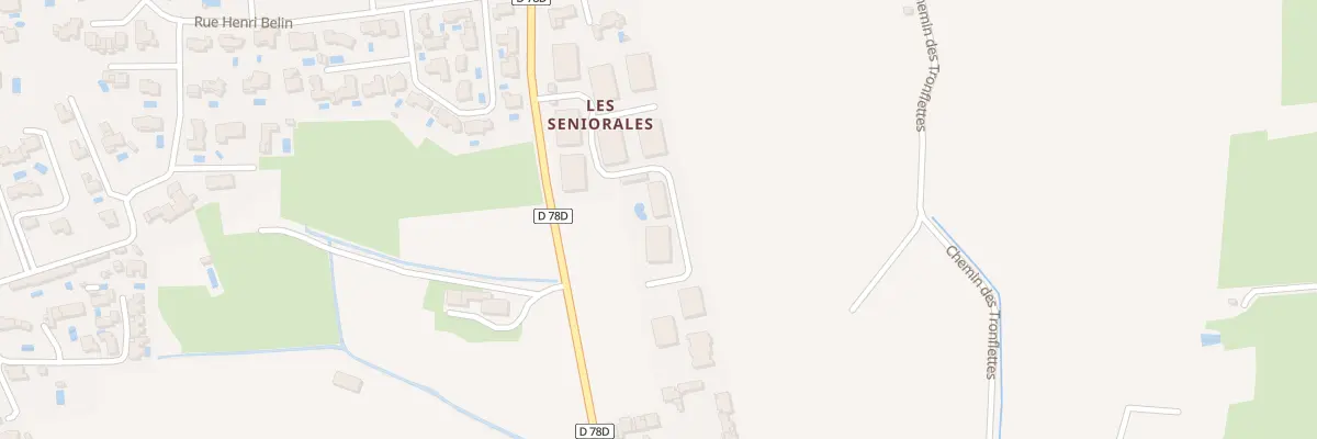 Plan du 9100 Rte des Tours de Castillon à Paradou