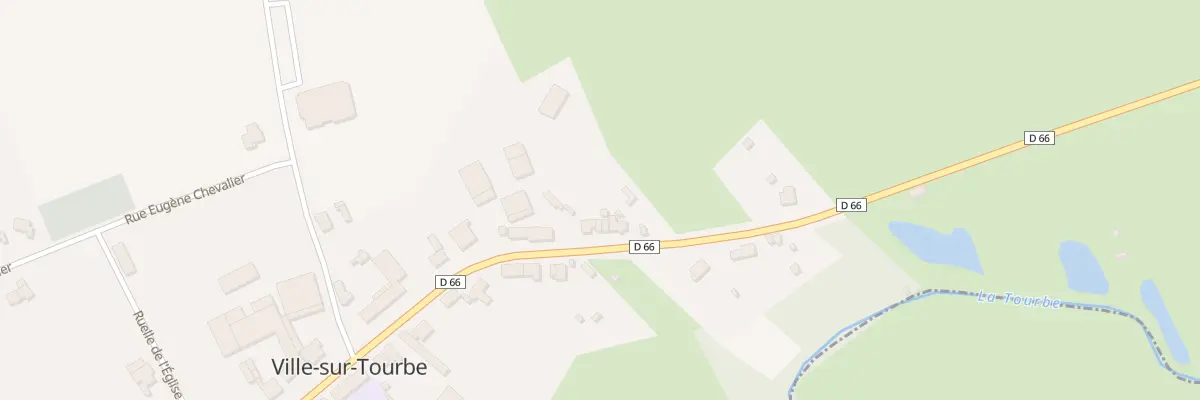 Plan du 13 Rue des Ducs de Joyeuse à Ville-sur-Tourbe