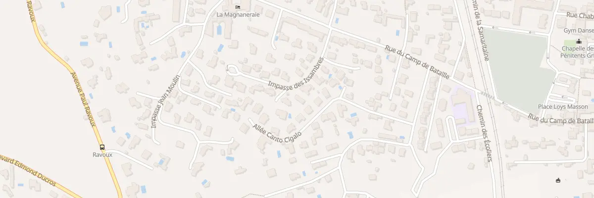 Plan du 13 Imp des Issambres à Villeneuve-lès-Avignon