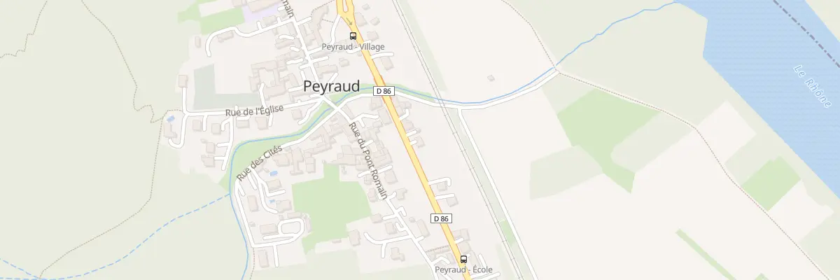 Plan du 5057 La Condamine à Peyraud