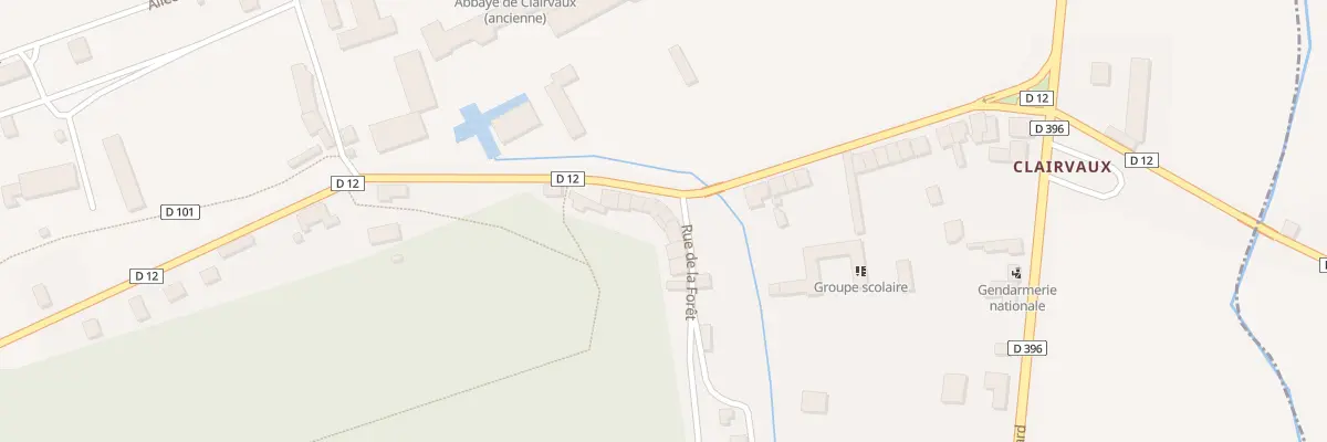 Plan du 1 Rue de la Foret Clairvaux à Ville-sous-la-Ferté