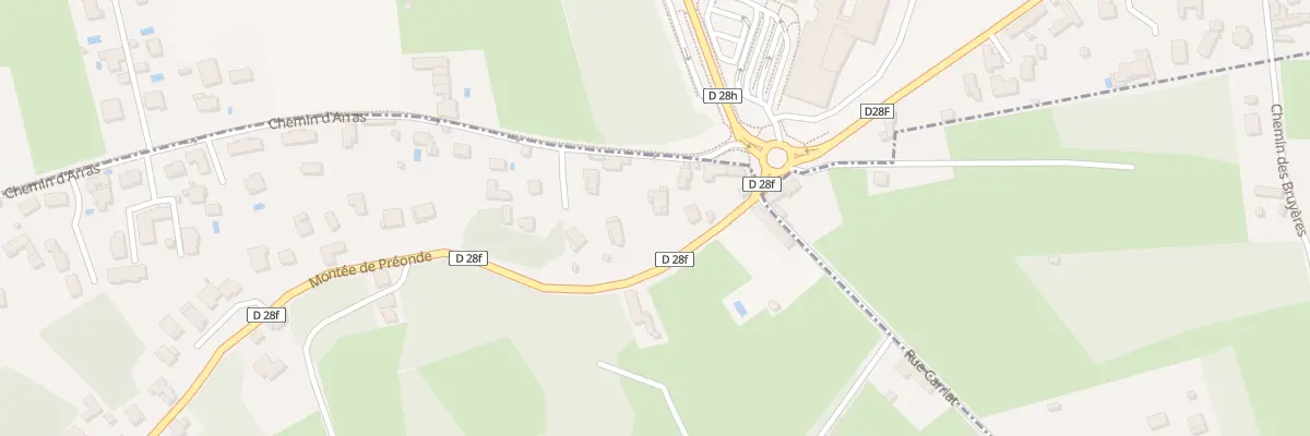 Plan du 2340 Che d’Arras à Trévoux