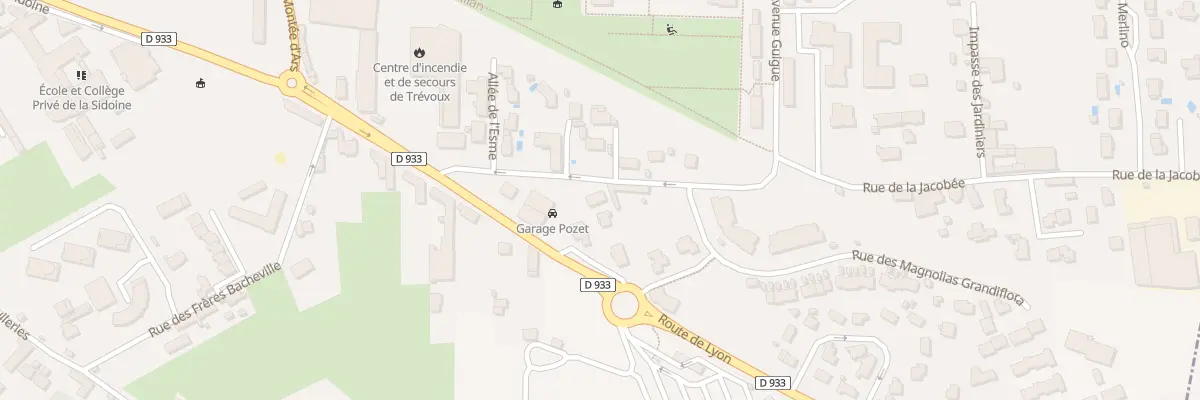 Plan du 120 Rue de la Jacobée à Trévoux