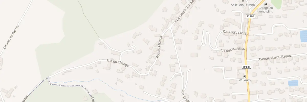 Plan du 86 Rue du Change à Sauveterre