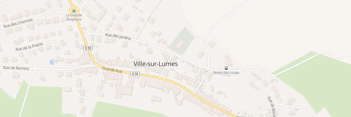 Plan du 8 Rue de l’Eglise à Ville-sur-Lumes