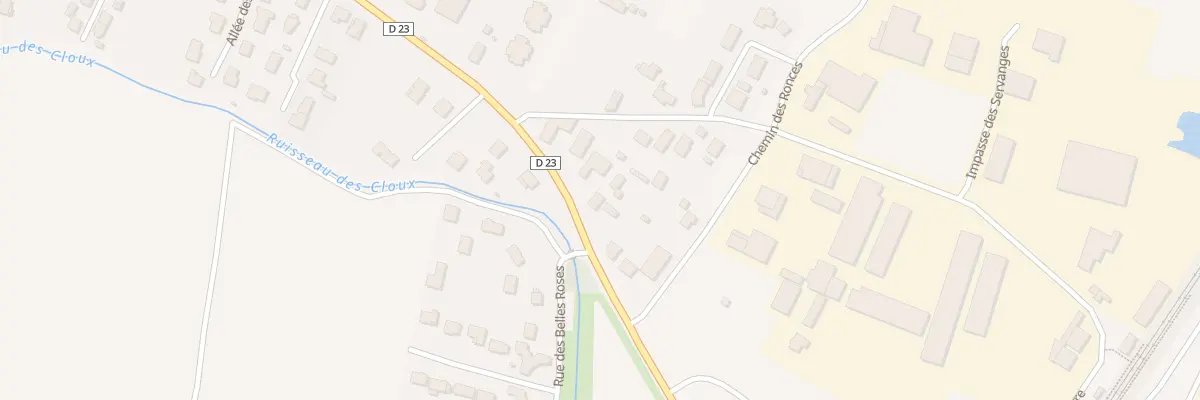Plan du 39 Rue de la Gare à Meursault