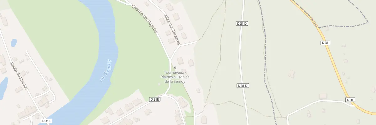 Plan du 2 Che de Blossette à Tournavaux