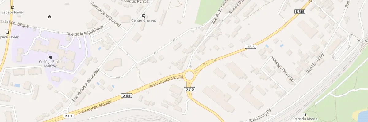 Plan du 68 Rue de Bouteiller à Grigny-sur-Rhône