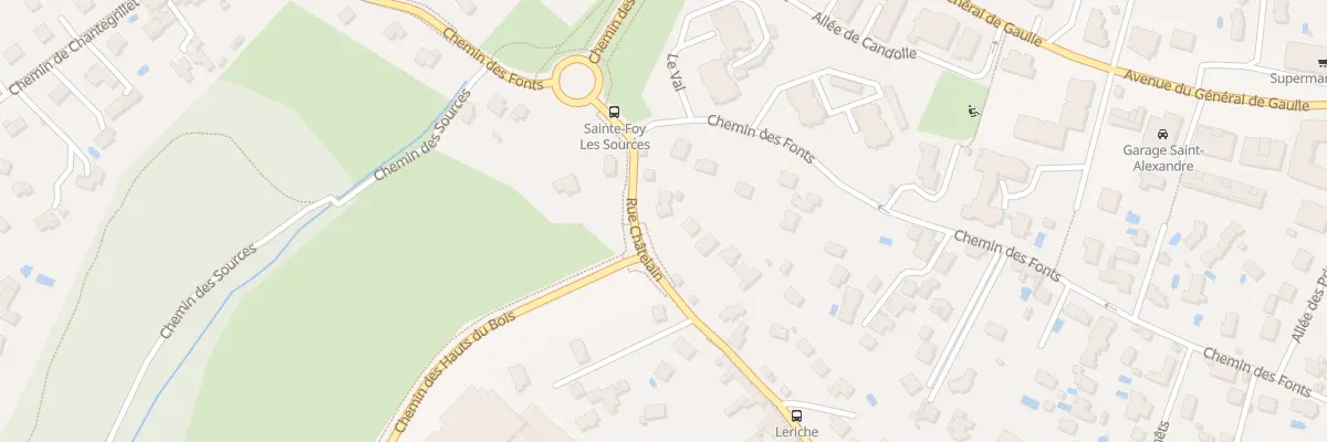 Plan du 130 Rue Chatelain à Sainte-Foy-lès-Lyon