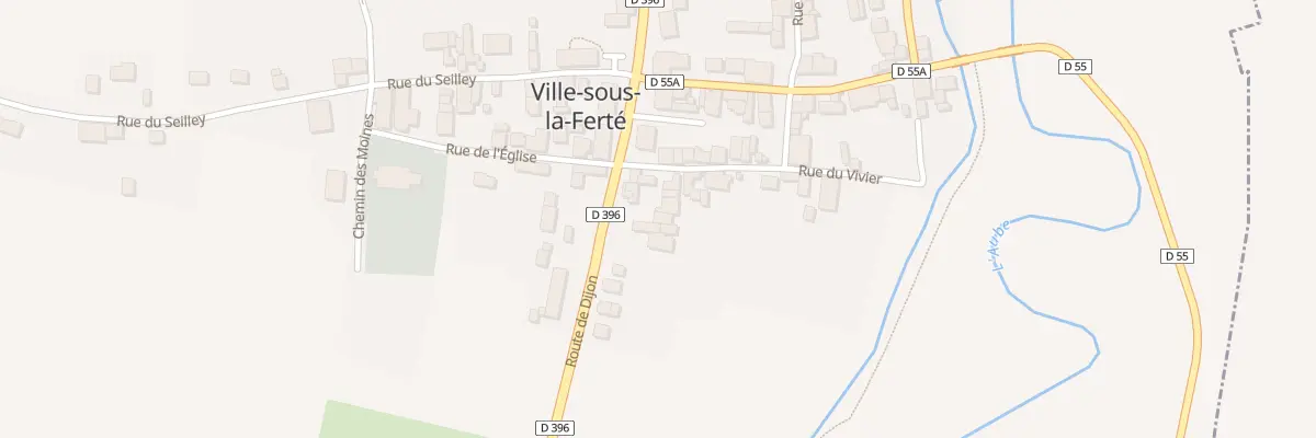 Plan du 10 Rue du Vivier à Juvancourt