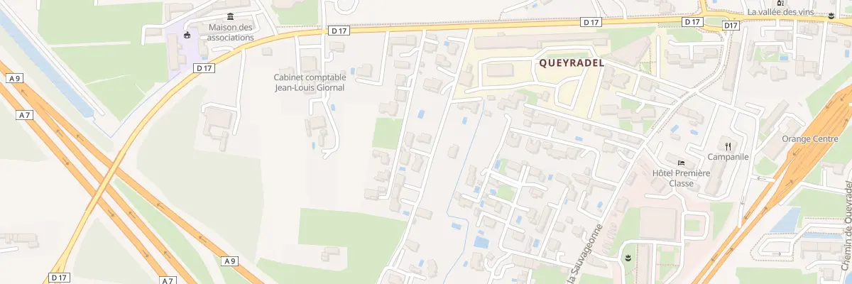 Plan du 77 Rte de Caderousse à Orange