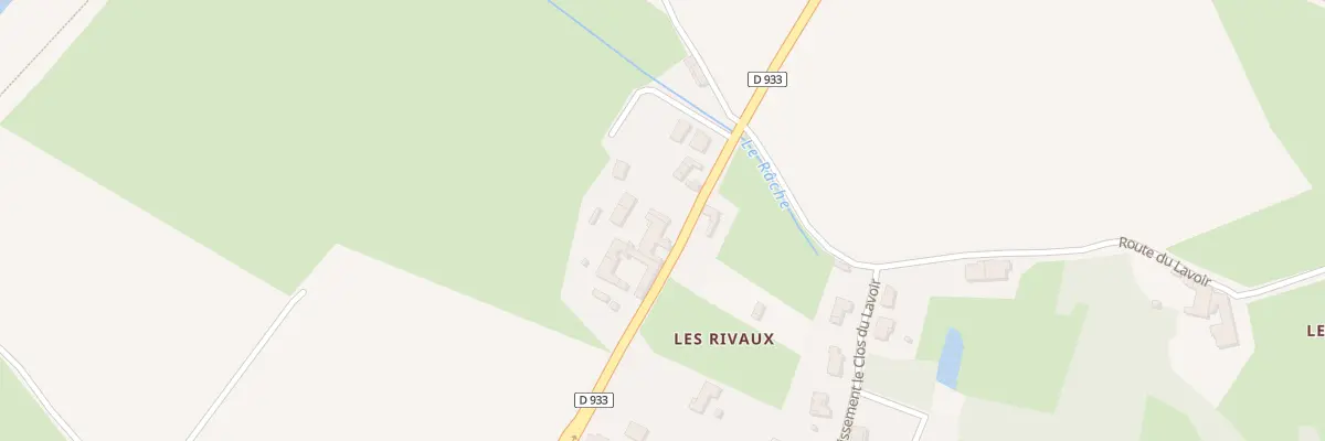Plan du 701 Aux Rivaux à Genouilleux