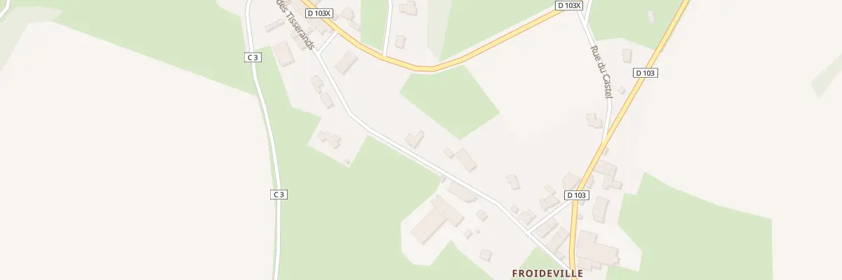 Plan du 5 Rue de Borgeron (Froideville) à Saint-Martin-du-Mont