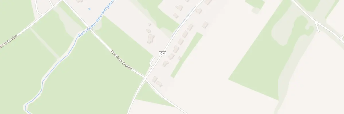 Plan du 23 Rue du Puits Carré à Chaudenay