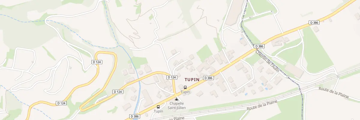 Plan du 2 Imp des Jardins à Tupin-et-Semons